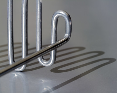 The shape of a kitchen utensil